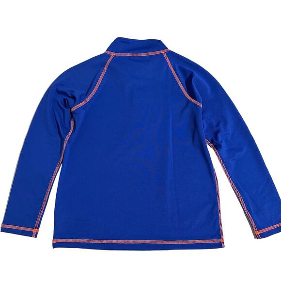 NWT Crewcuts 1/4 Zip Pullover Top Royal Size 6-7 - Picture 2 of 7